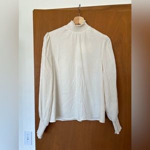 Sezane silk top size 38